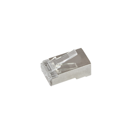 [H58845] RJ45 modularstik, CAT6 FTP, Pass through (10 stk.)