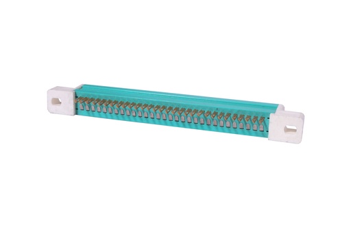 [H31098] Card edge stik - 30 pol, 2,54mm pitch, 1rk. printben