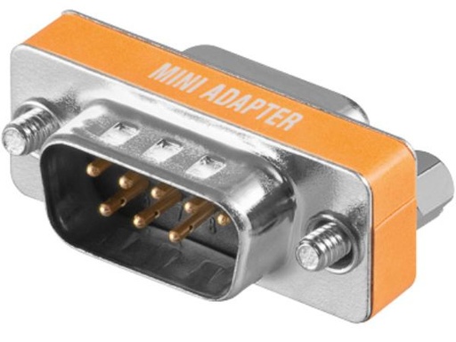 [H32387] Null modem mellemled - SUBD9 han til SUBD9 hun
