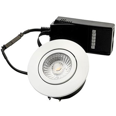 [767846] Diospot 30 V.2 6W 3000K 38° dæmpbar 32mm rund hvid