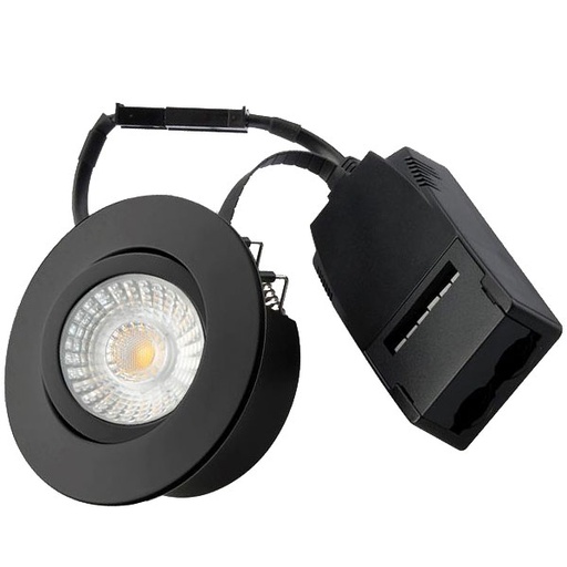 [767849] Diospot 30 V.2 6W 2700K 38° dæmpbar 32mm rund sort