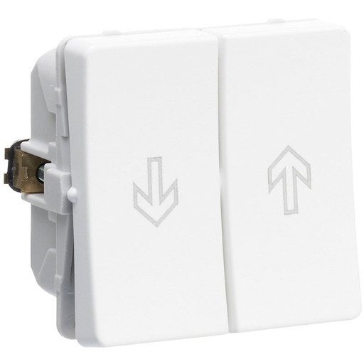 [1017054611] LK Fuga jalousi afbryder 16A - hvid