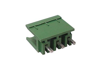 [H21352] Printfatning til indstik skrueterminal - 3P han 5,08mm