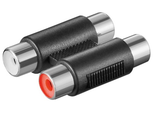 [H21325] Phono mellemled - 2 x RCA(Phono) hun til 2 x RCA(Phono) hun