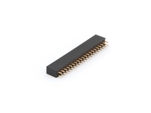 [H20697] Dual Pin header 2,54mm - Han/hun, (2x20) 40 pins (H8,42mm)