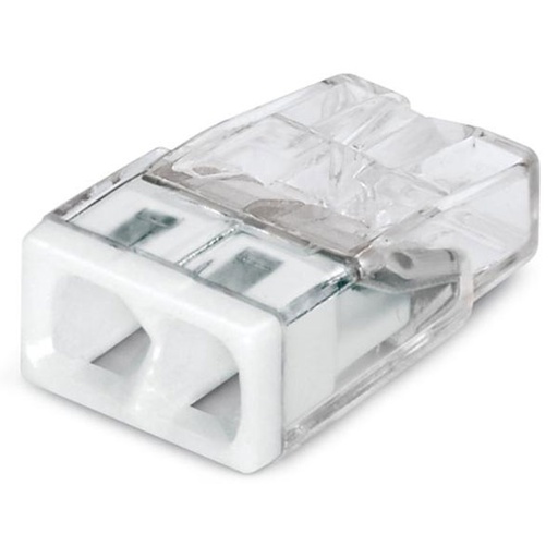 [7821100331] Skrueløs klemme 2x0,5-2,5mm² hvid - 1 stk.