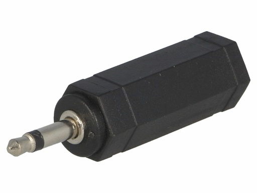 [H20985] 3,5mm mono JACK han til 6,35mm mono JACK hun