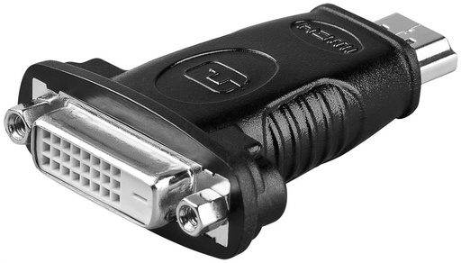 [H24651] HDMI/DVI adapter - HDMI han til DVI-D(24+1) hun
