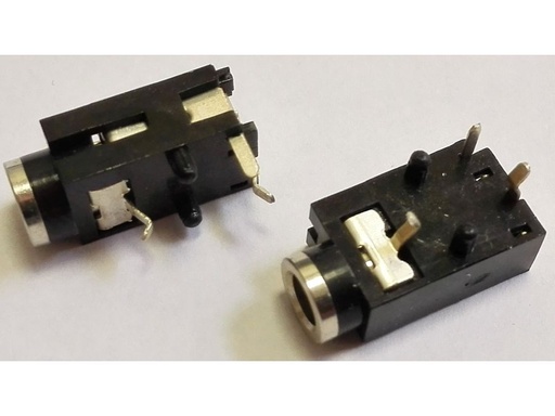 [H25008] JACK fatning - 3,5mm mono hun, til print m. afbryder