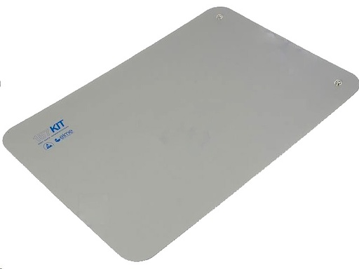 [H31263] Antistatisk ESD bordmåtte - 40 x 60cm, m. 2 jordstik