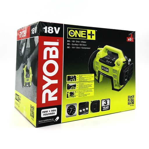 [H56031] Ryobi One+ R18I-0 - Luftkompressor - 10,3 bar, 18V
