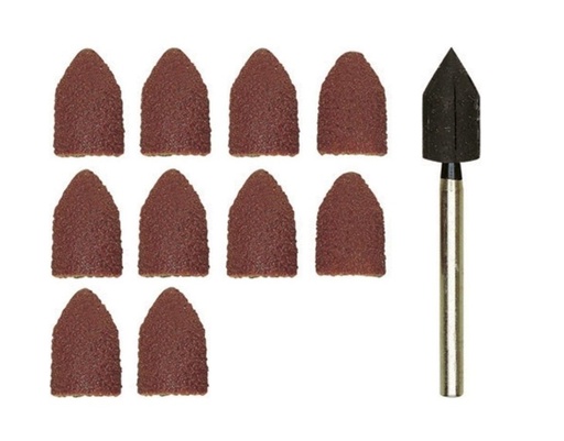 [H33879] 2x5 Slibekap.m/holder K 80 + K 150