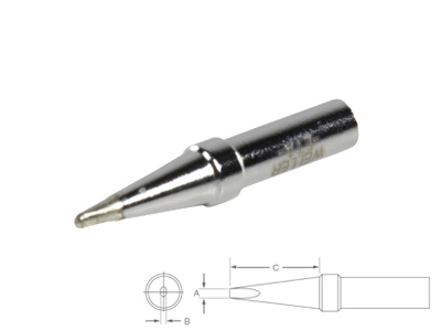 [H24953] Weller spids ET-A - Flad 1,6 x 0,7mm (LR-21)(WECP)