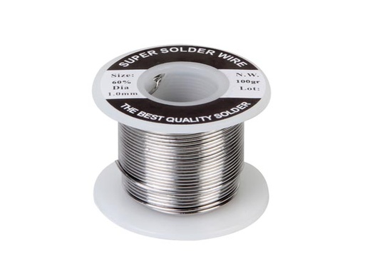 [H21832] Loddetin - 60%Sn 40%Pb Ø1mm (100g)