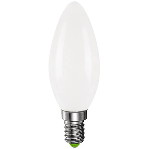 [783622] LED pære kerte opal 2W(16W) 2700K E14 Ra>90 (A+)