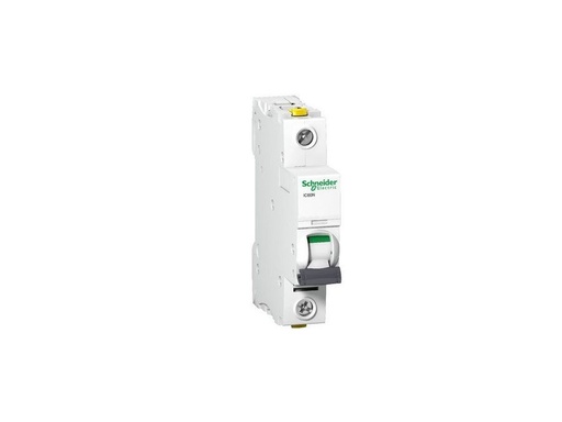 [H58098] Acti9 Automatsikring iC60N 1P 6A C med dobbelt terminal 18 mm