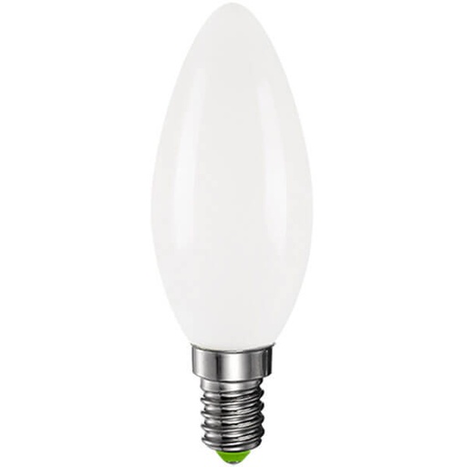 [783623] LED pære kerte opal 3,5W(25W) 2700K E14 Ra>90 (A+)