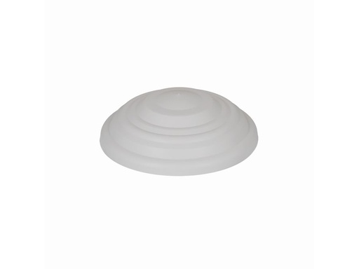 [H51246] Blænddæksel/baldakin - Ø150mm, Hvid (1-4 ledninger)