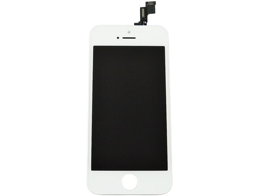[H38456] Apple iPhone SE komplet LCD display+Touch, Hvid