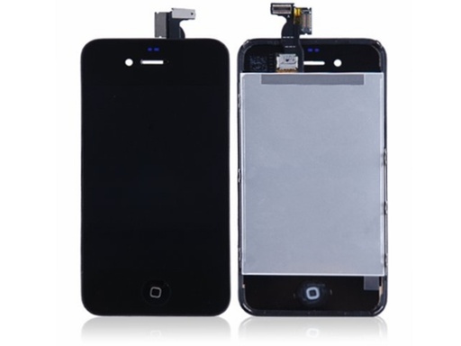 [H38553] Apple iPhone 4 komplet LCD display+Touch, Sort