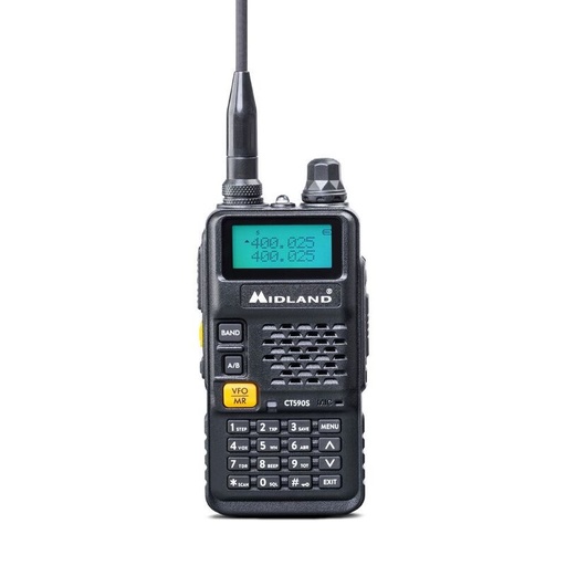 [H53947] CT590S - Professionel VHF/UHF håndradio m. bordlader
