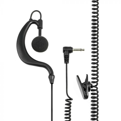 [H54468] EP21 hovedtelefon u. mik. (1pin Midland JACK)