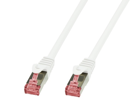 [H37328] S/FTP netværkskabel - CAT6 PIMF CU LSZH, Hvid (5m)