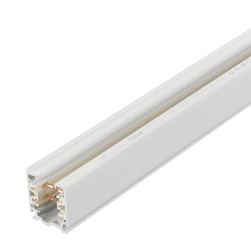 [7845201643] Global 3F Skinne XTS4100-3 hvid - 1 meter