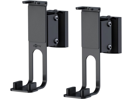 [H64642] Vægbeslag til Sonos ONE / ONE SL / PLAY:1, Sort (2 stk.)