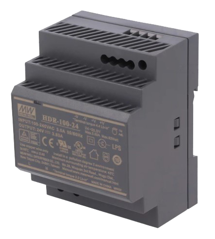[H63849] DIN-skinne strømforsyning - 24Vdc 92W (3,83A)