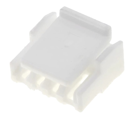 [H60570] Ledning-til-print stikhus - JST GH, 1x4pol hun, 1,25mm