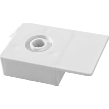 [6244200055] Indsats Til Bordfod Hvid