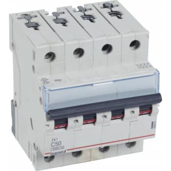 [3922400824] TX3 MCB automatsikring C50 4pol 4M 6000/6KA