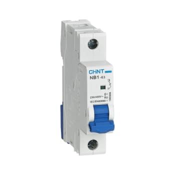 [6222101079] Automatsikring Chint MCB NB1-63H, C 2A 1P, 10kA