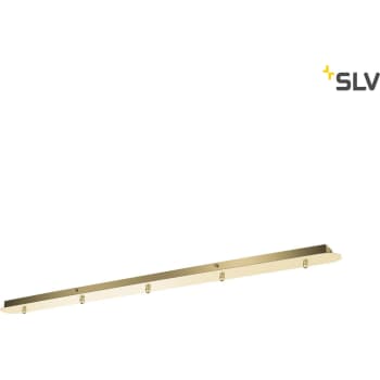 [4242910010] FITU loftroset 5 udtag, L1200 mm, guld