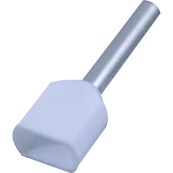 [1421100407] Tylle Isolerede dobbelt 2x0,75 mm², hvid, Hi 2x0,75/8 (100) (W)