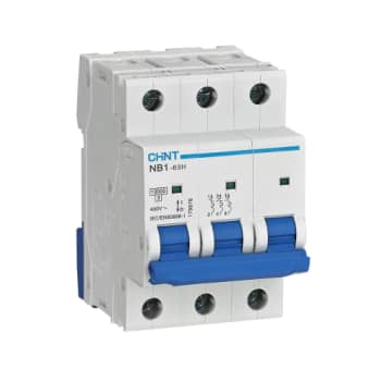 [6222101121] Automatsikring Chint MCB NB1-63H, C 50A 3P, 10kA