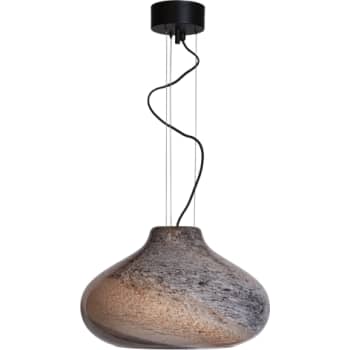 [6241115318] Mira pendel i blæst glas alle unikke ø 45 natur mix H 140 cm E27