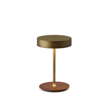 [6248102065] On the move - batteri bordlampe -  antik messing