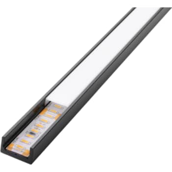 [6257914765] StripLine 1,8m Sort profil påbygget slim