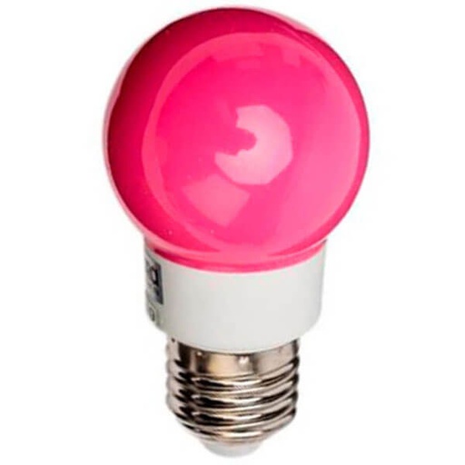 [7850200545] DECO Kronepære Ø50mm LED 1W E27 Rød