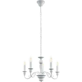 [4241803787] Caposile Lysekrone Ø545 hvid, E14, 5X40W