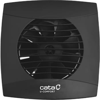 [4278508091] Cata Ventilator UC-10 med timer, Ø100 mm, 8W, sort