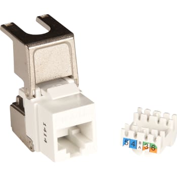 [0986281464] Konnektor Keystone Pro UTP Kat.6A RJ45 flip jack