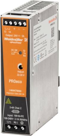[6263000142] STRØMFORSYNING PRO ECO 72W 24V 3A