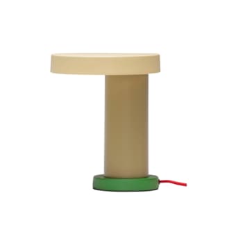 [6644000198] Hübsch magic bordlampe grøn/olivengrøn