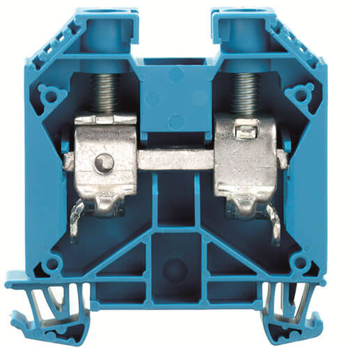 [7921182000] WDU  gennemgangsklemme 35mm² blå for dinskinne