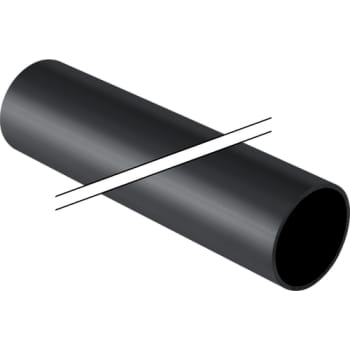 [184011240] 40 x 5000 mm Rør uden muffe sort PEH Geberit