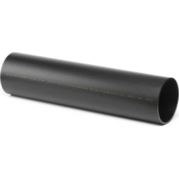 [184011330] Geberit 160 x 5000 mm sort PEH-afløbsrør uden muffe