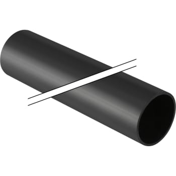 [184011350] 200 x 5000 mm Rør uden muffe sort PEH Geberit